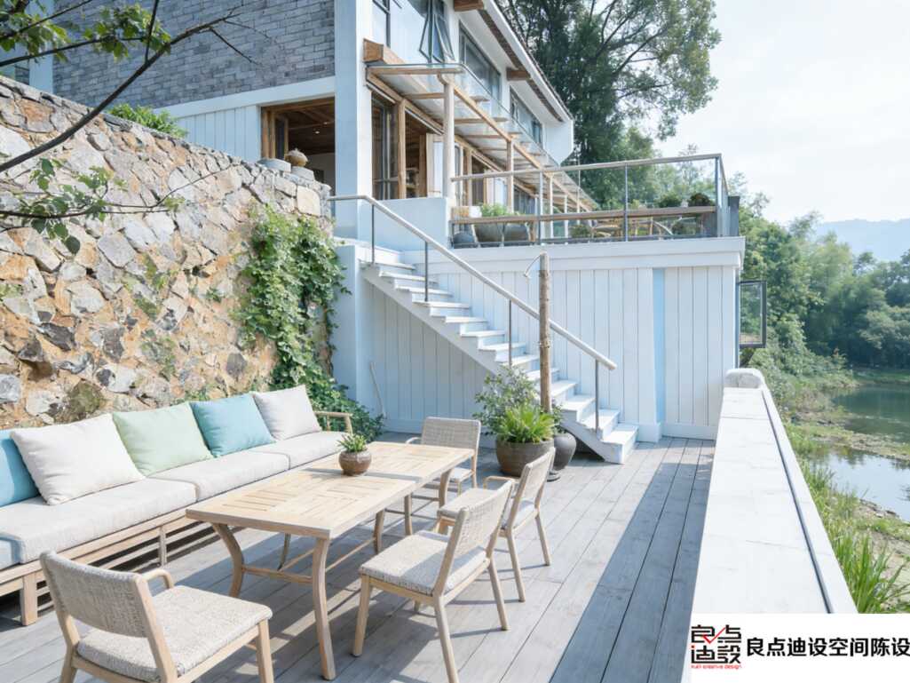 软装设计教科书!临河民宿这样装，想睡一辈子!